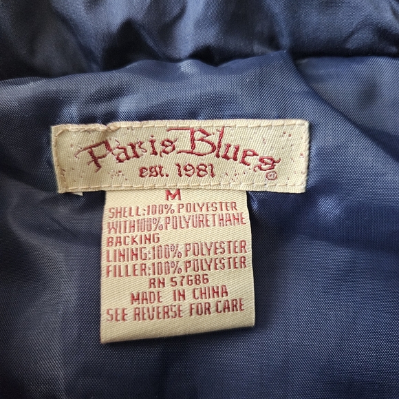 Paris Blues Puffer Vest - Picture 2 of 3